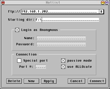 [Screen-shot: Hotlist]