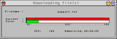 [Screen-shot: Download progress bar]