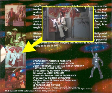 [Photo: SNF rear artwork]