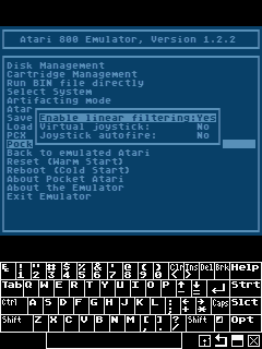 [Screen-shot: Linear filtering]