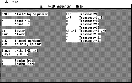 [Screen-shot: Grid Sequencer 2]