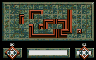 [Screen-shot: Loopz ST in action]