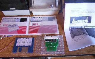 [Photo: MyIDE PCB kit]