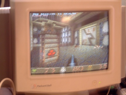 [Photo: Quake on CT60]