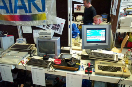 [Photo: Atari overload]
