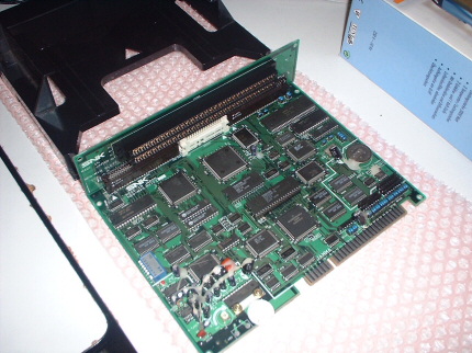 [Photo: Ethernet board]
