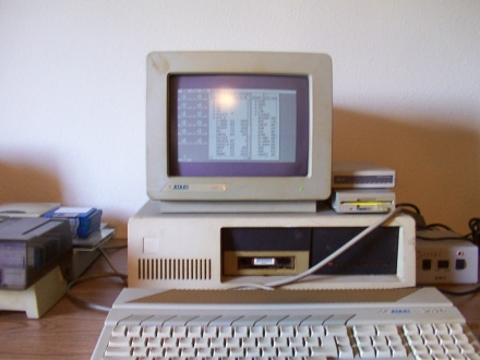 [Photo: The H.A.C.E. BBS server]