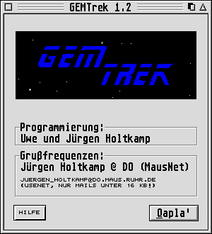 [Screen-shot: GEM Magnetic welcome dialog]