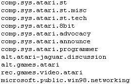 [Screen-shot: Original contents of ARCHIVE.DATfile]