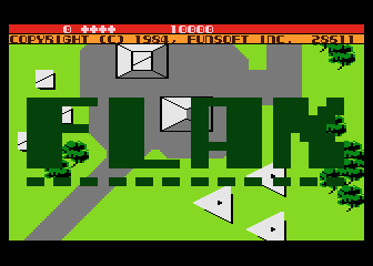 [Screen-shot: Flak title screen]