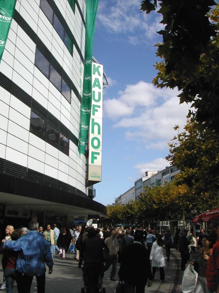 [Photo: Shopping centre]