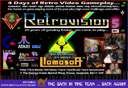 [Image: Retrovision 5 flyer]