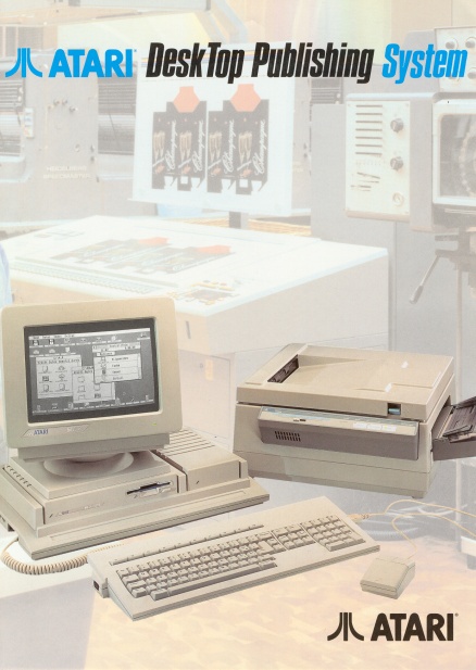 [Image: Atari DesTop Publishing brochure]