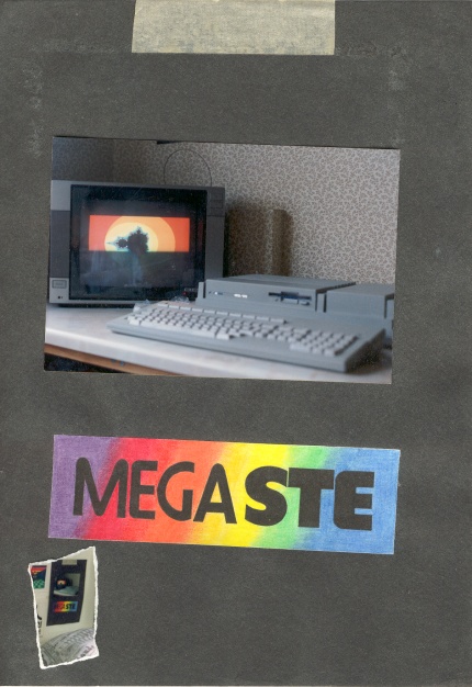 [Image: Detail of Mega STE picture]