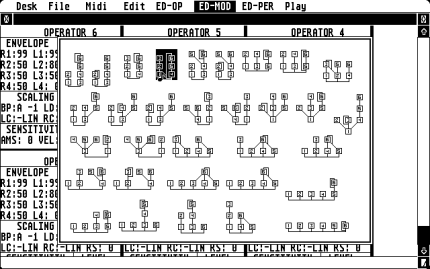 [Screen-shot: DXEDIT]