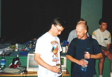 [Photo: Fox, programmer of Numen]