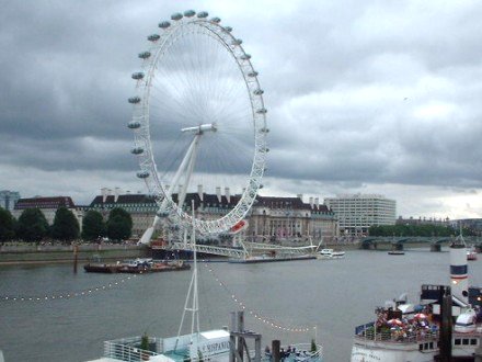[Photo: The London Eye]