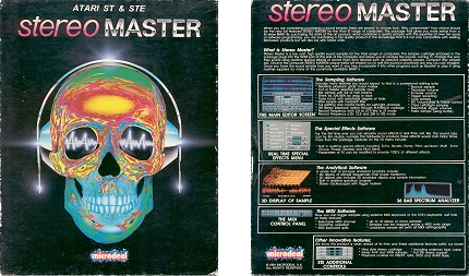 [Photo: Stereo Master box front and rear artwork]