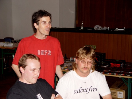 [Photo: Mad Butscher, Charlie Chaplin and R.I.K.]