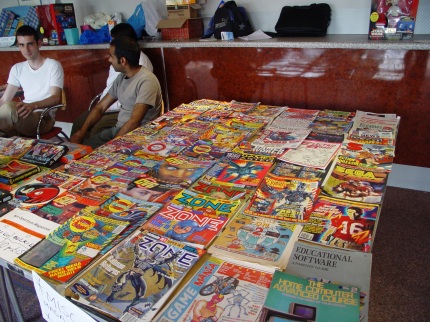 [Photo: Loads of magazines]