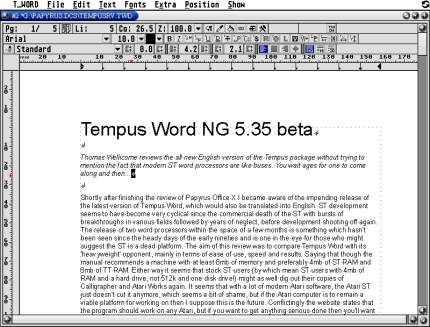 [Screen-shot: Tempus-Word NG]