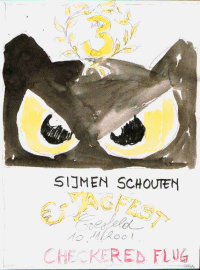 Sijmen Schouten Checkered Flag poster