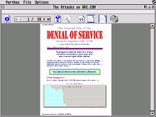 [Screen-shot: Running under MagiC 6.01]