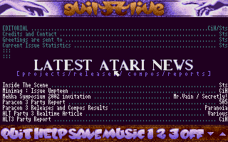 [Screen-shot: alive! mag shell]