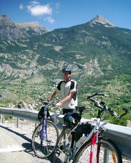 Tak tohle byl opravdu po��dn� prudkej kopec!