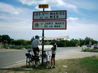 Tady definitivne kon�� na�e cyklistick� putov�n�.